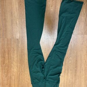Aerie Offline Dark Green Flare Leggings